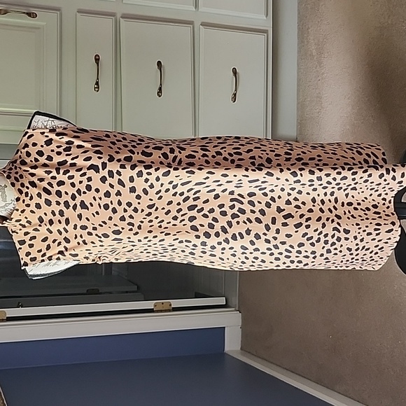 NWOT Apt. 9 Cheetah print dress - Picture 1 of 6